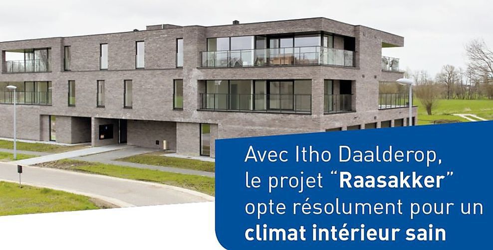 Projet de construction à Aalter pour Itho Daalderop