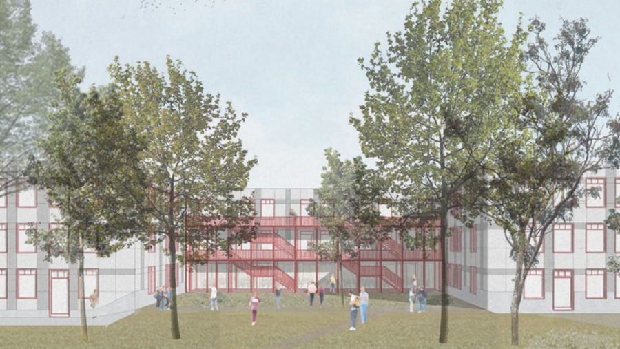 Openbaar onderzoek: kantoor naar school voor 650 in S.-Agatha-Berchem