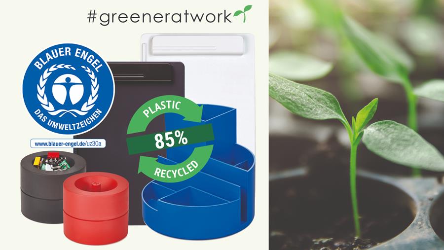 Nouveaux accessoires de bureau Ange bleu chez Maul