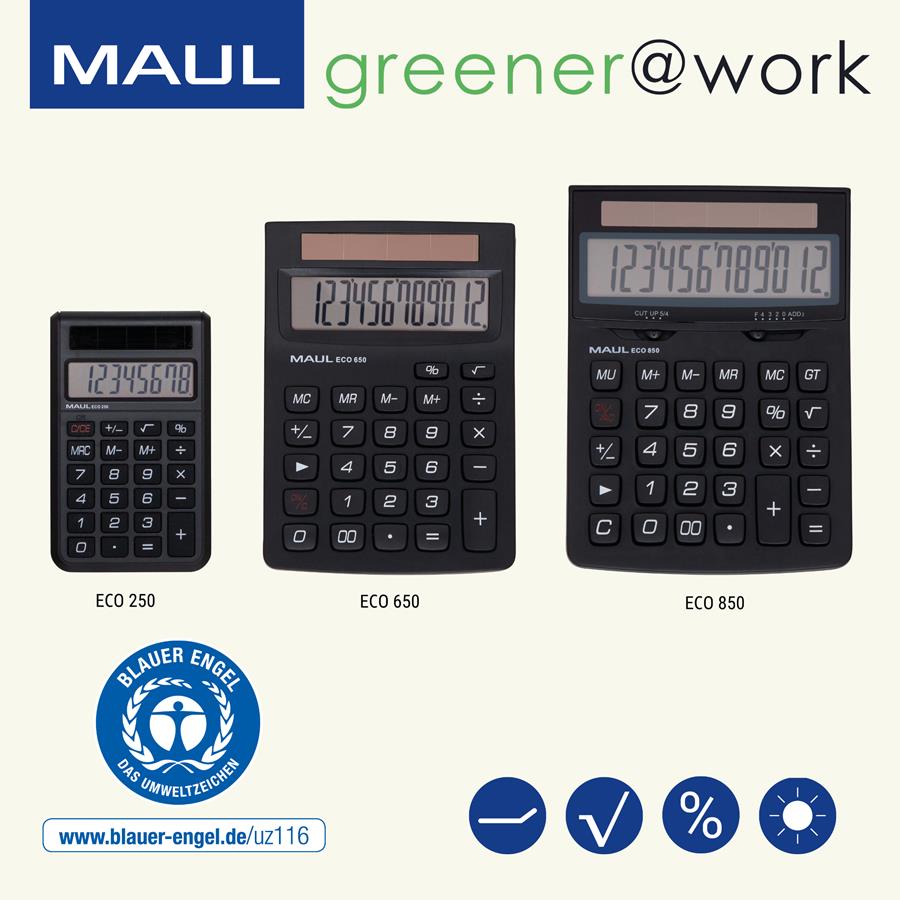 MAUL met l'accent sur la durabilité, l'éclairage et les calculatrices au Papershow