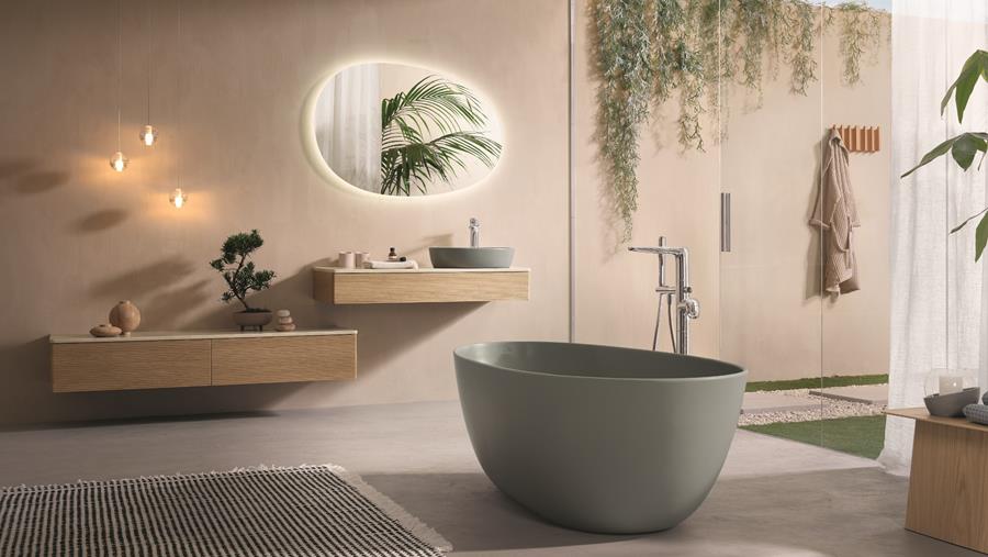 Tous les ingrédients pour un concept de salle de bains parfaitement coordonné