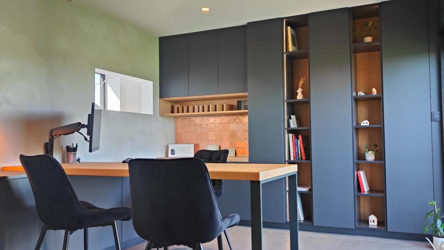 Bureau durable en chêne massif belge