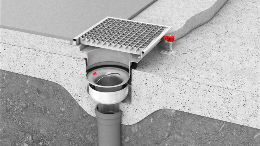 Pour une évacuation efficace et hygiénique des eaux de process
