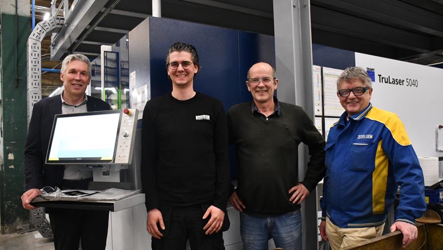 Une cellule de fabrication productive avec laser, tour et automatisation