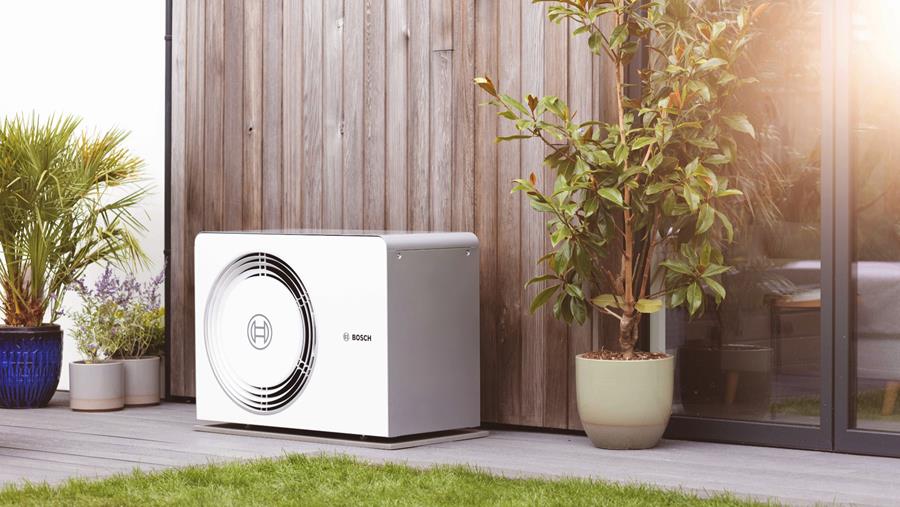 La pompe à chaleur air/eau la plus silencieuse de Bosch Home Comfort