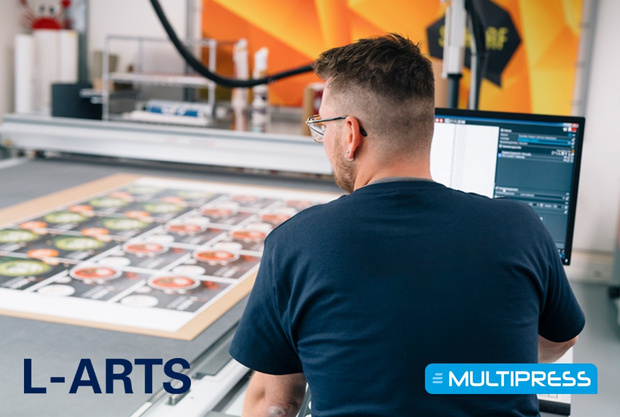 MultiPress autmatiseert de workflow bij L-Arts in Leipzig