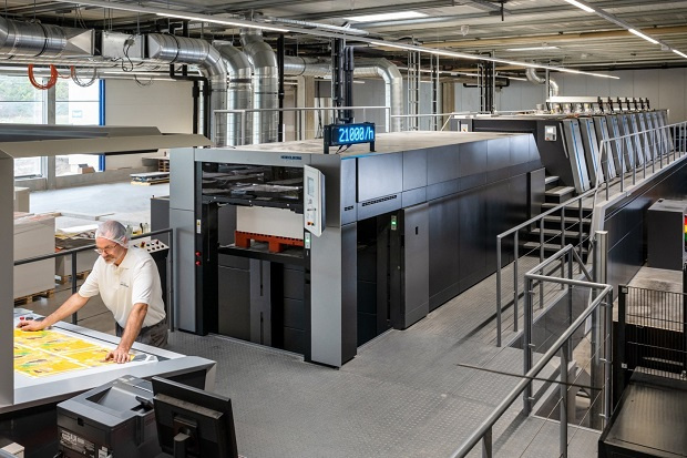 Nieuw wereldrecord voor Heidelberg Speedmaster XL106