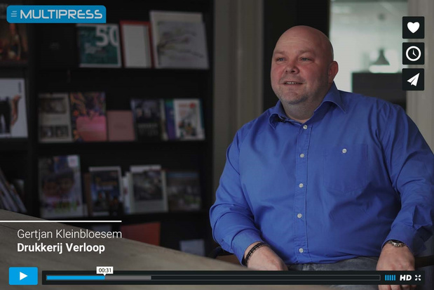 Hoe bedrijfskritisch MultiPress is voor Verloop drukkerij