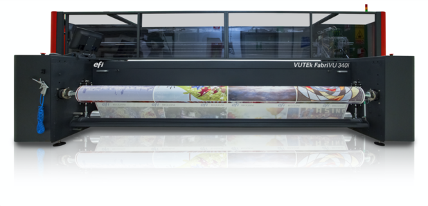 Eenvoudig textieldecoratie printen met EFI VUTEk-sublimatieprinters