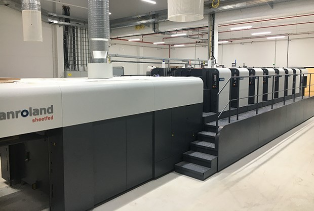 Heintz Van Landewyck investeert in nieuwe Roland 706 zeskleurenpers