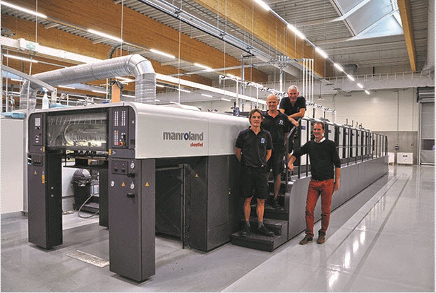 Drukkerij De Melle kiest opnieuw voor Roland