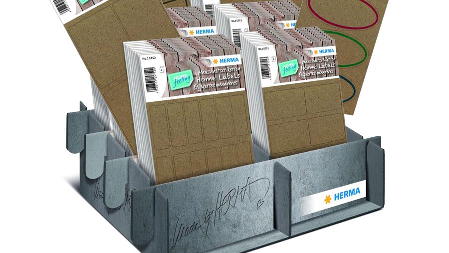 Les étiquettes en papier de silphie