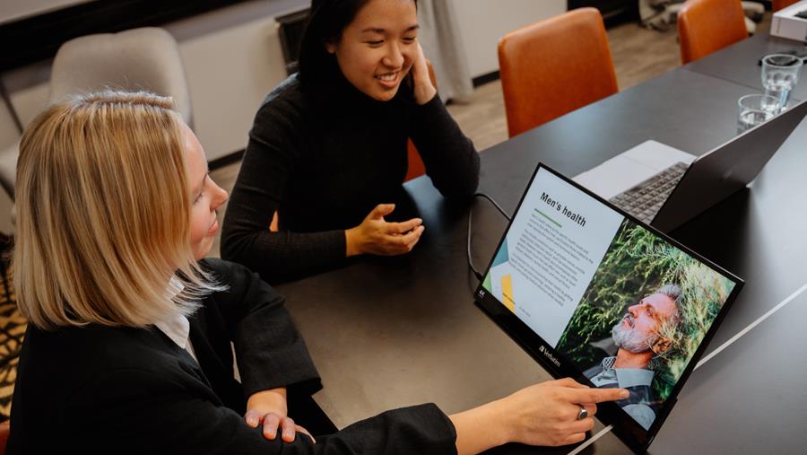 Verbatim draagbaar touchscreen scherm