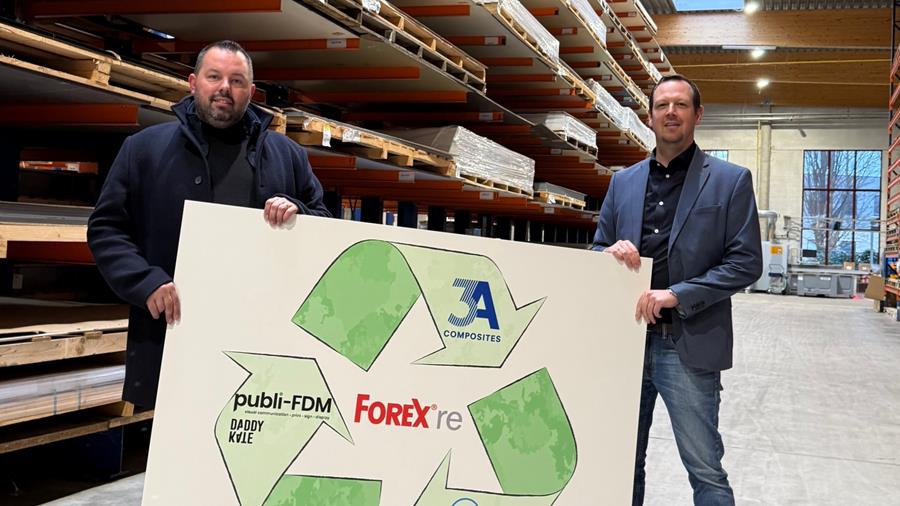 Publi-FDM pioniert met circulair plaatmateriaal