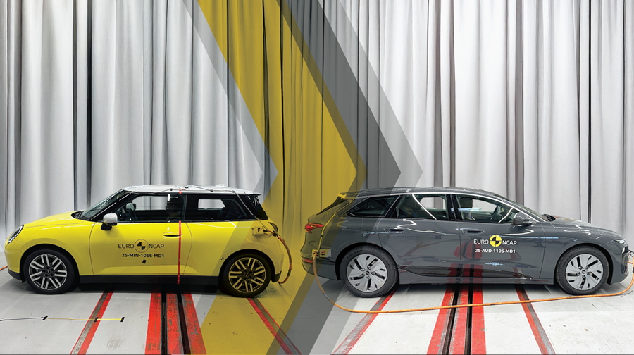 La MINI Cooper Electric et l'Audi A6 e-tron obtiennent 5 étoiles aux tests Euro NCAP