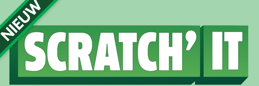 Nieuw bij de Nationale Loterij: Scratch'it, 5 biljetten in 1