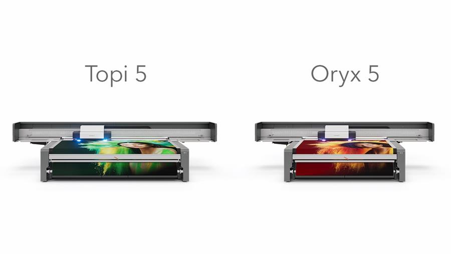 Topi 5 et Oryx 5 complètent la gamme Generation 5 de swissQprint