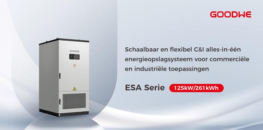 GoodWe lanceert vloeistofgekoelde energieopslagoplossing van 125 kW/261 kWh voor C&I