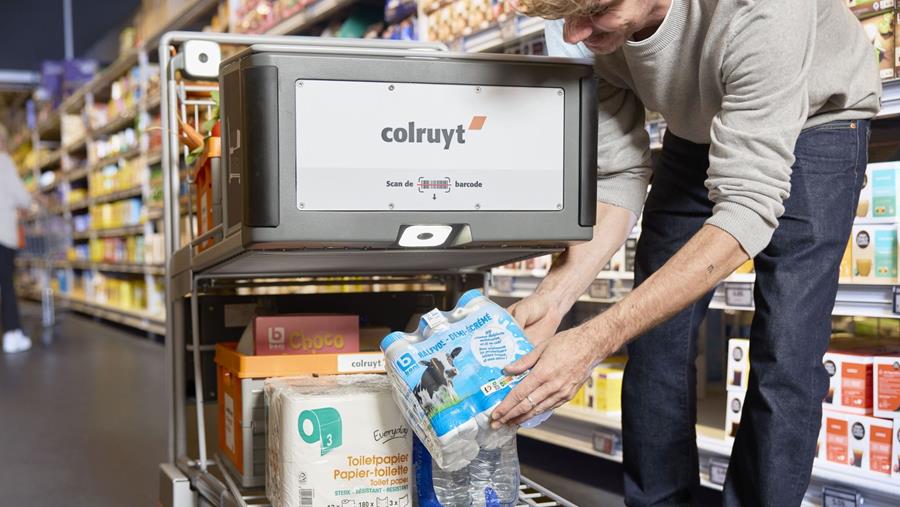 Colruyt lance un chariot intelligent