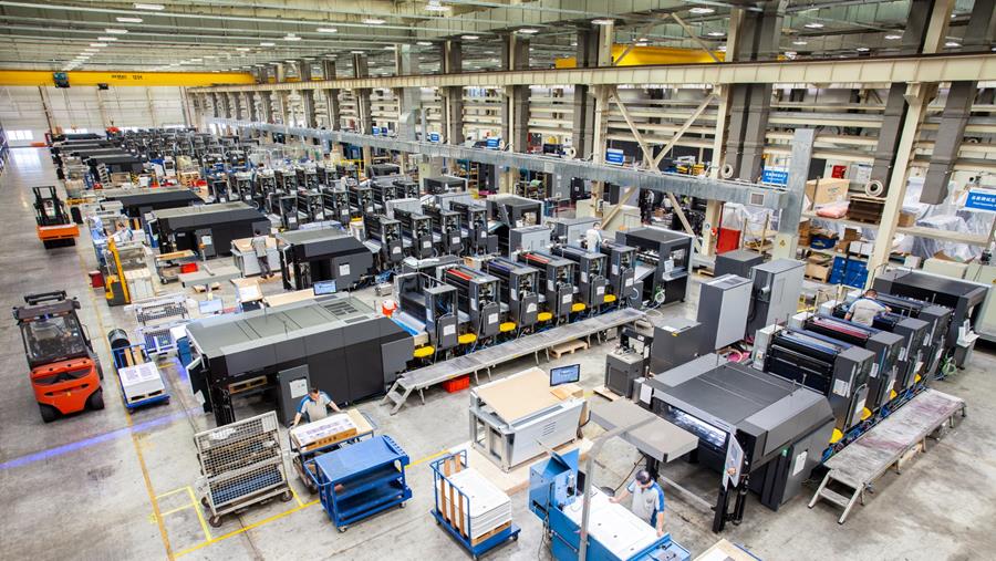 Heidelberg célèbre 20 ans de production à Shanghai