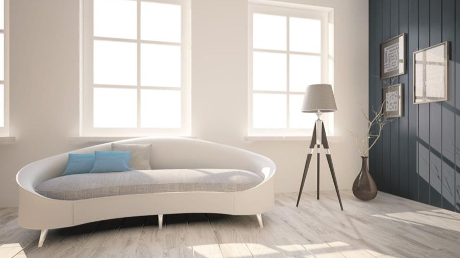 Hoe een ruimte groter laten lijken met kleuren?