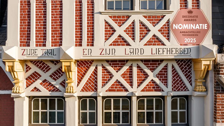 Gentse gevel uit 1895 in ere hersteld