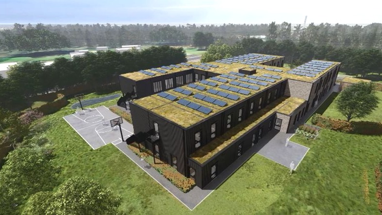Eerste modulaire detentiehuis in België krijgt vorm in Genk