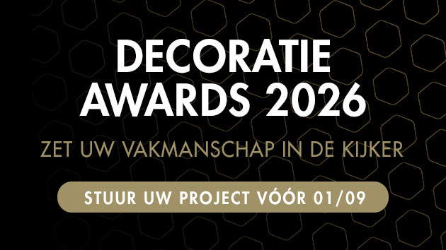 Schrijf u in voor de Decoratie Awards 2026!