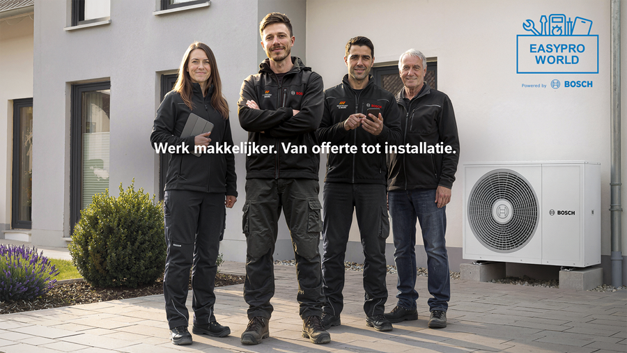 Bosch simplifie la vie de l'installateur avec Easy Pro World