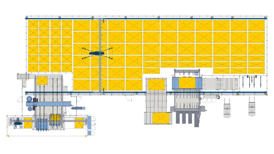 Logiciel d'un magasin automatique de panneaux