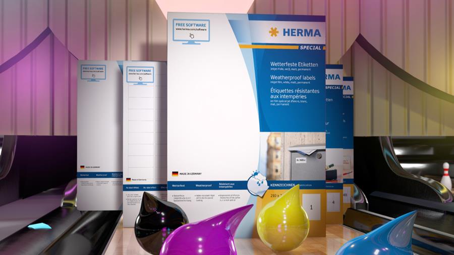 HERMA: Une nouvelle gamme élargie d’etiquettes jet d’encre diversifiée: