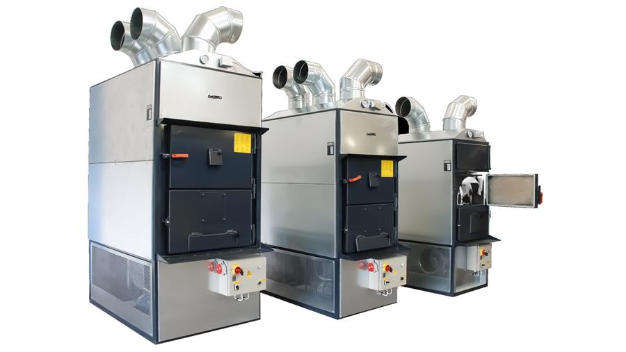 Chaudière au bois / générateur d'air chaud