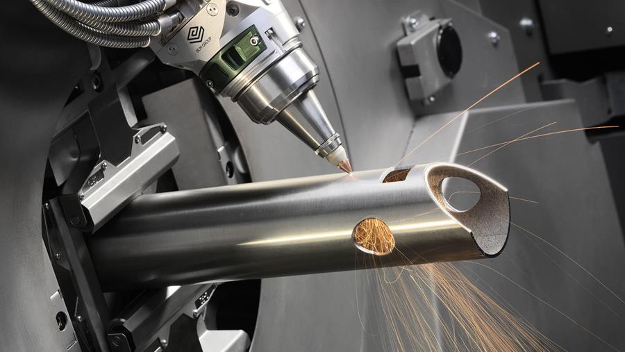 Nieuwe 3D fiberlaser voor Laser Works